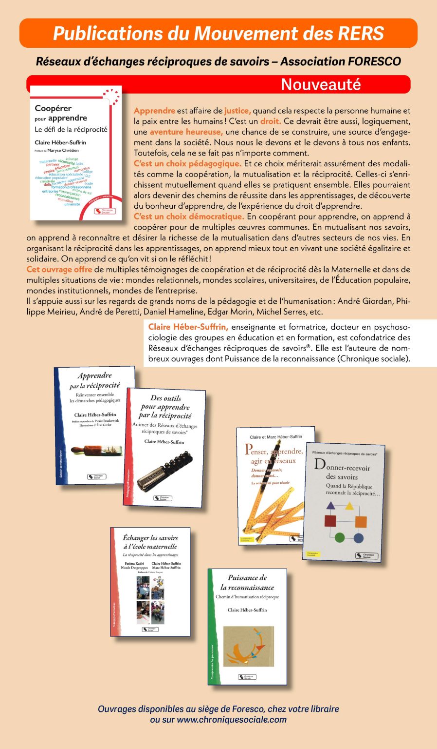 nouveaute cooperer pour apprendre foresco
